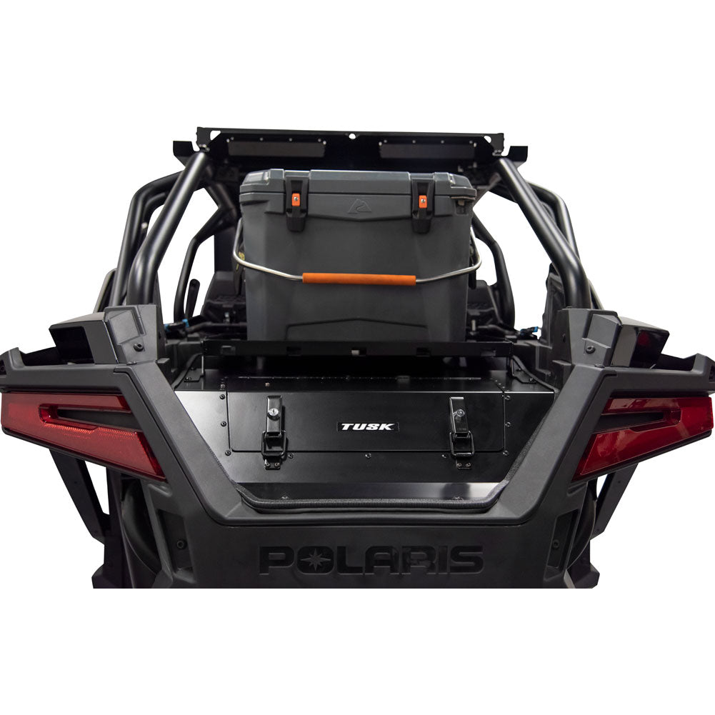 Tusk Cargo Hatch with Top Rack Black Powder Coated