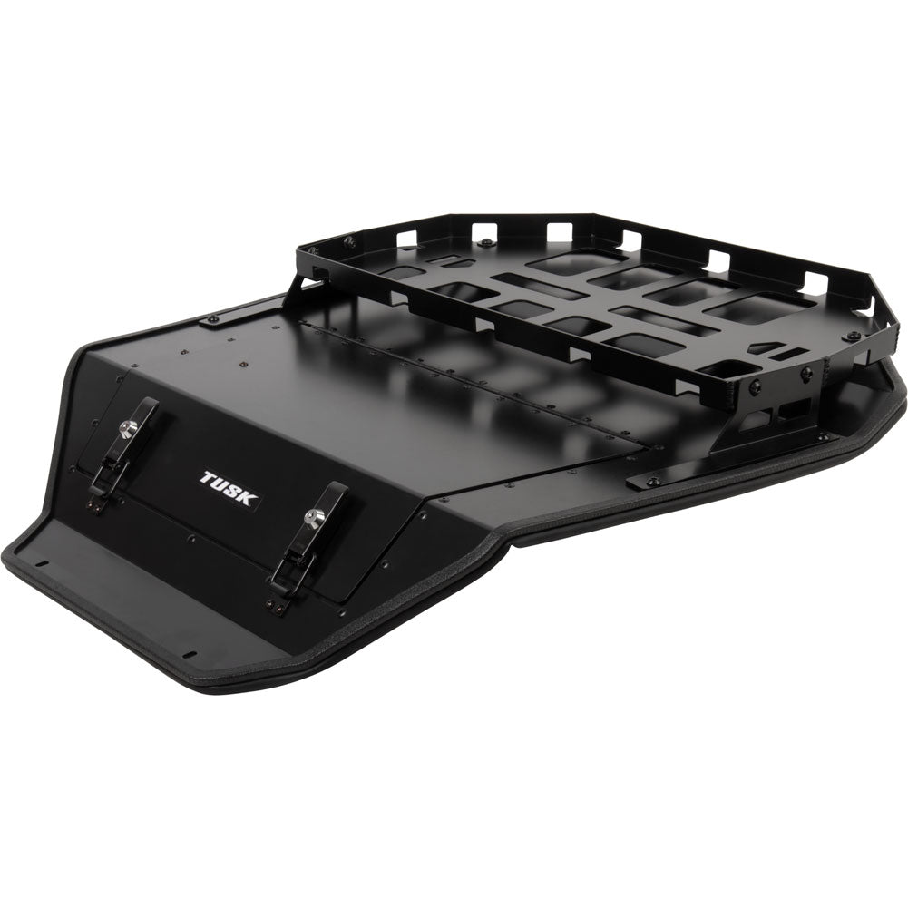 Tusk Cargo Hatch with Top Rack Black Powder Coated
