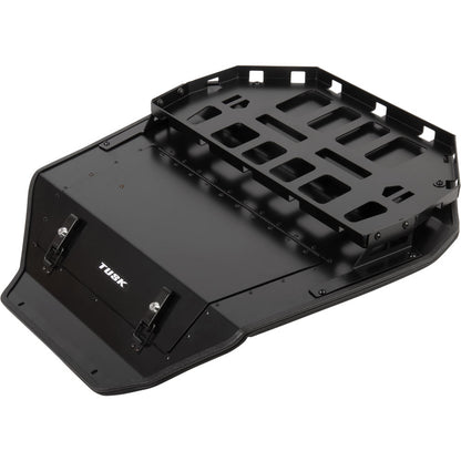 Tusk Cargo Hatch with Top Rack Black Powder Coated