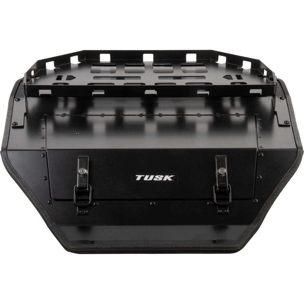 Tusk Cargo Hatch with Top Rack Black Powder Coated