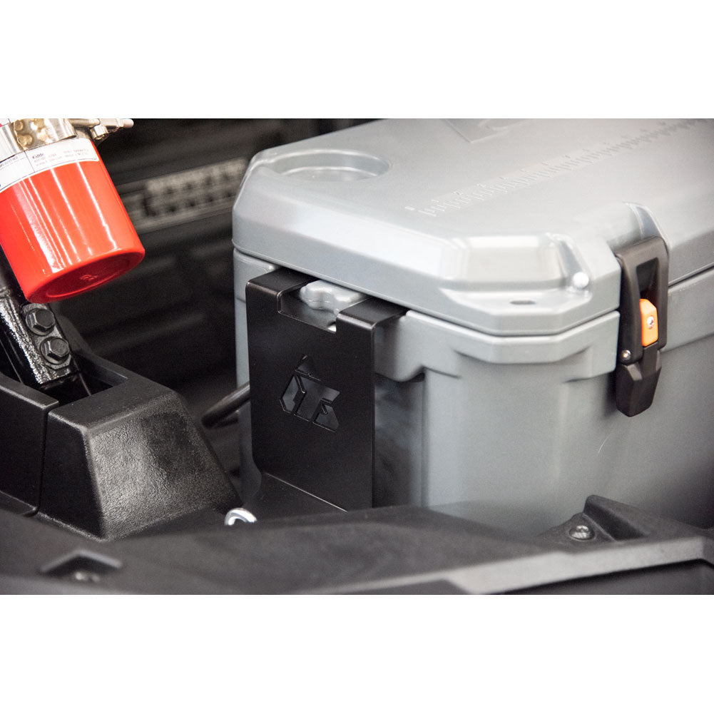 Tusk Cooler Mount Brackets Black Powder Coated