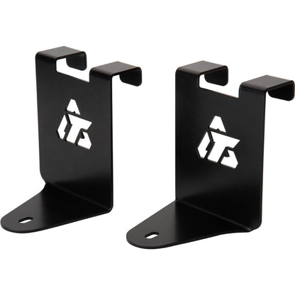 Tusk Cooler Mount Brackets Black Powder Coated
