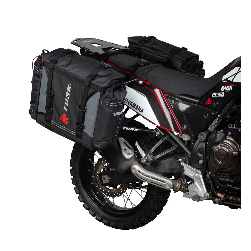 Tusk Pannier Racks With Olympus Pannier Bags