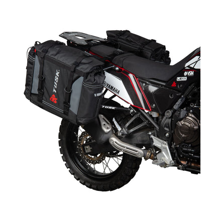 Tusk Pannier Racks With Olympus Pannier Bags