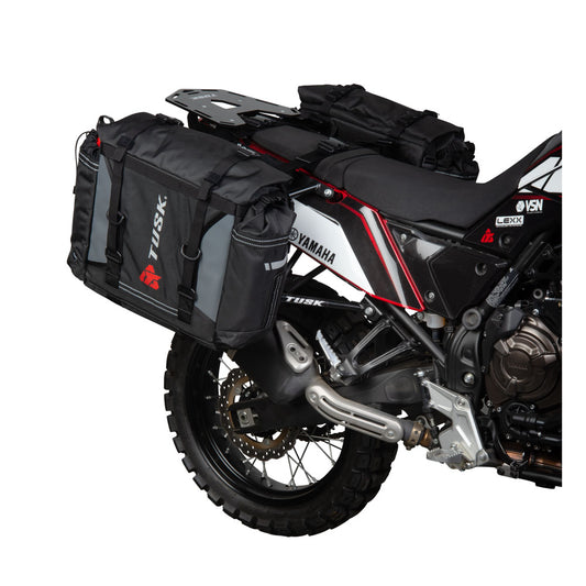 Tusk Pannier Racks With Olympus Pannier Bags