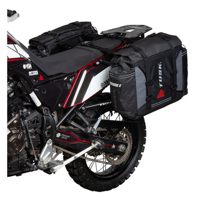 Tusk Pannier Racks With Olympus Pannier Bags