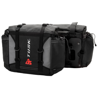 Tusk Pannier Racks With Olympus Pannier Bags