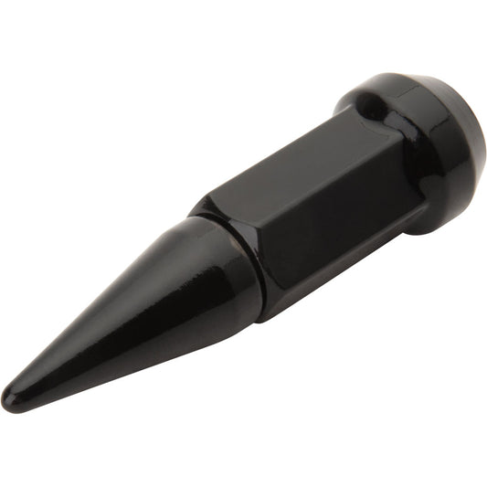 Tusk Spike Tapered Lug Nut 12mm x 1.25mm Thread Pitch w/ 17mm Head Black