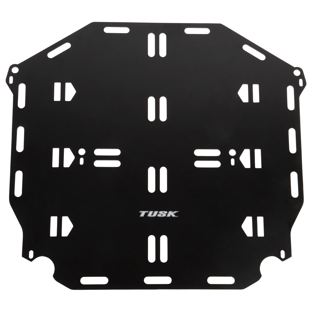 Tusk UTV Bed Cargo Rack Black Powder Coated