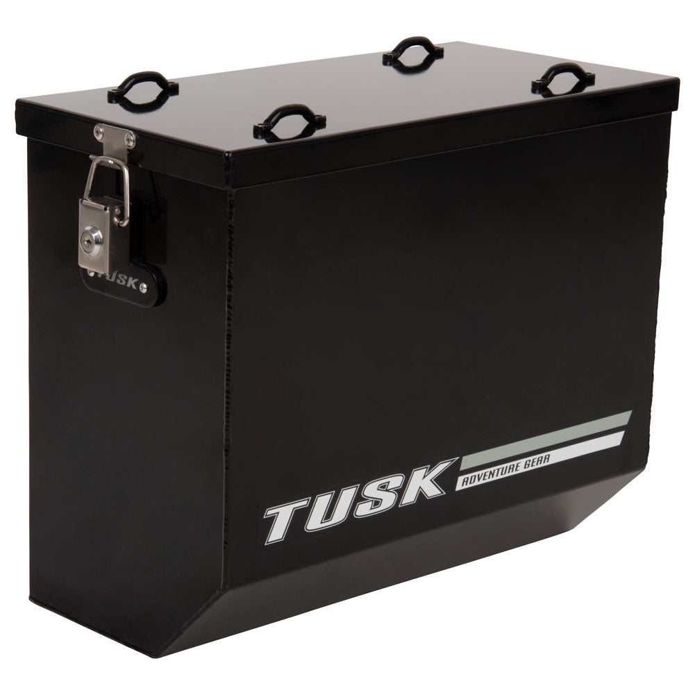 Tusk UTV Quick Release Cargo System - Cage Mounted Medium Box Left & Right Pair Black