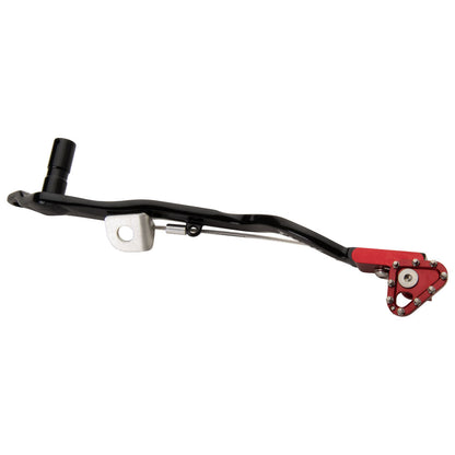 Tusk Aluminum Brake Pedal Red Tip