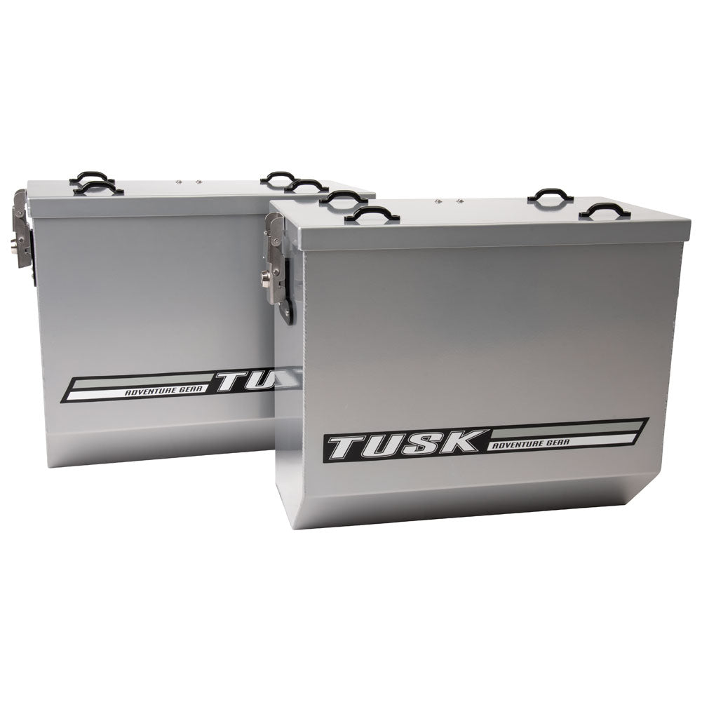 Tusk Aluminum Panniers with Pannier Racks