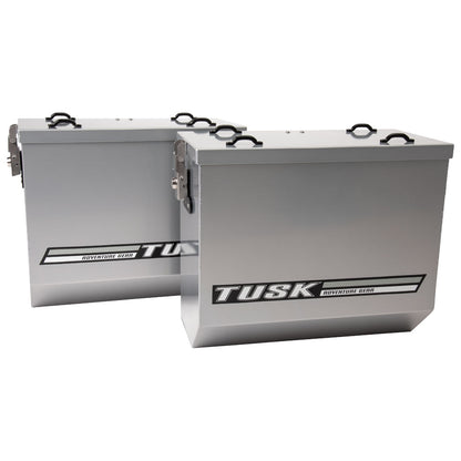 Tusk Aluminum Panniers with Pannier Racks