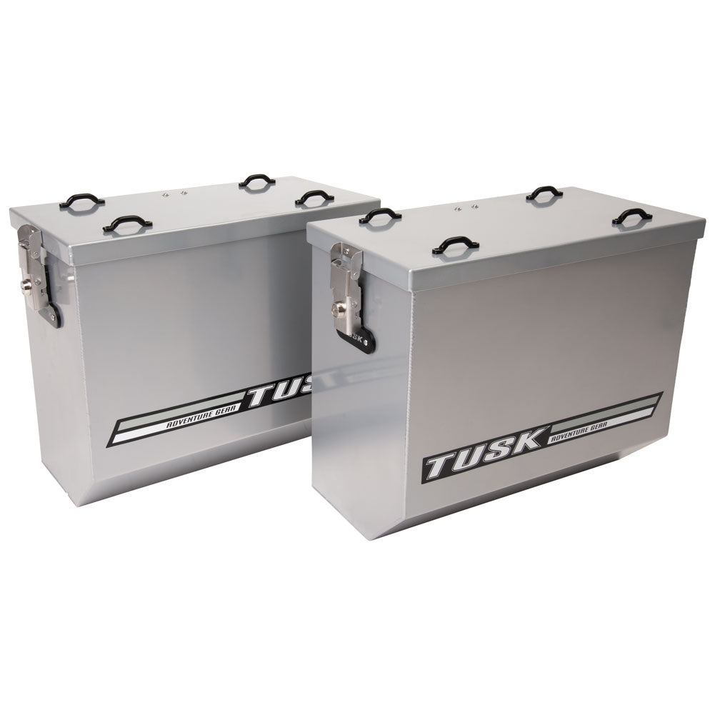 Tusk Aluminum Panniers with Pannier Racks
