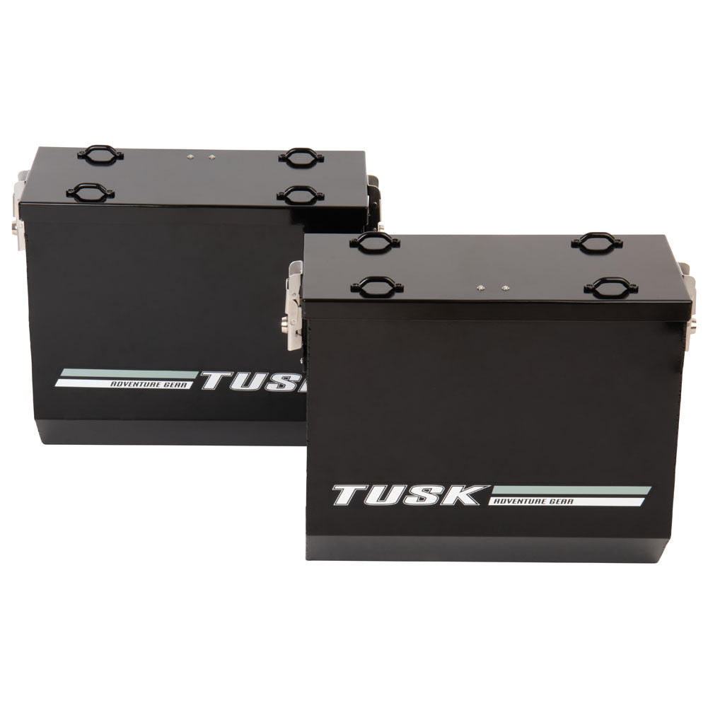 Tusk Aluminum Panniers with Pannier Racks