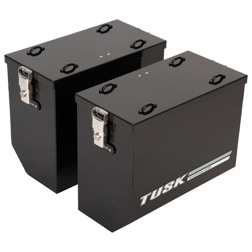 Tusk Aluminum Panniers with Pannier Racks