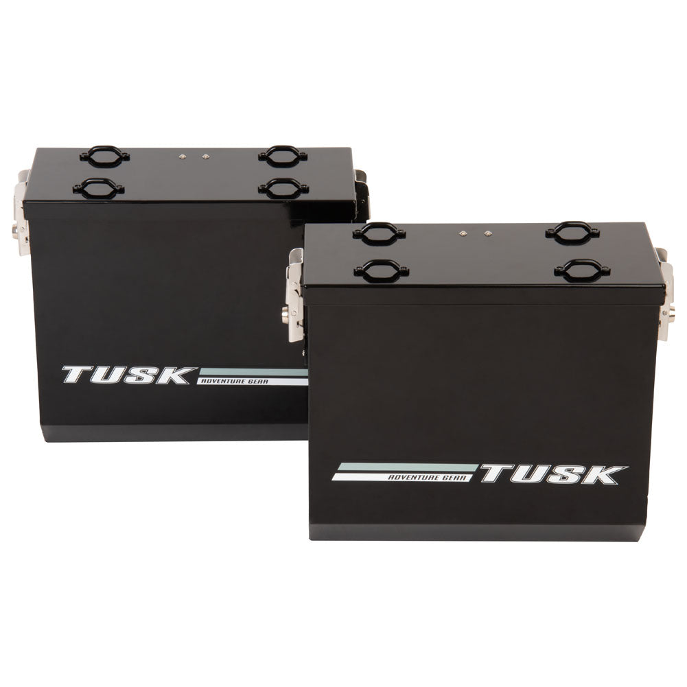 Tusk Aluminum Panniers with Pannier Racks