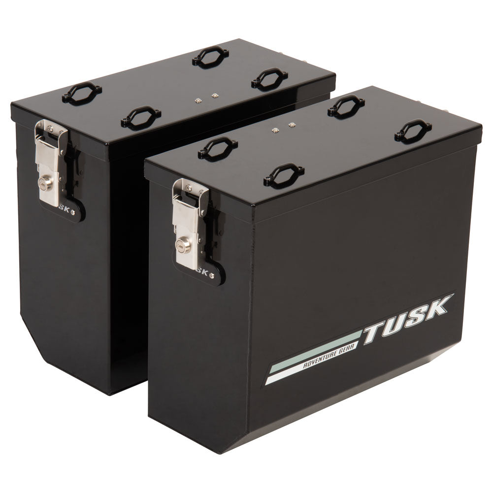 Tusk Aluminum Panniers with Pannier Racks
