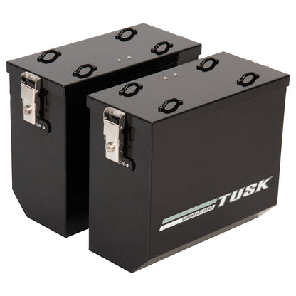 Tusk Aluminum Panniers with Pannier Racks