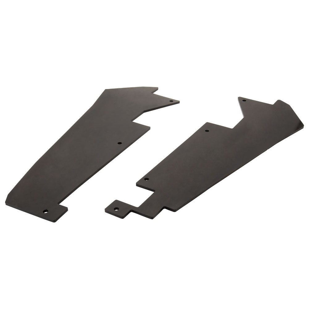Tusk Rear Fender Block Offs Black