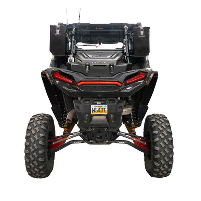 Tusk UTV Quick Release Cargo System - Cage Mounted Medium Box Left & Right Pair Black