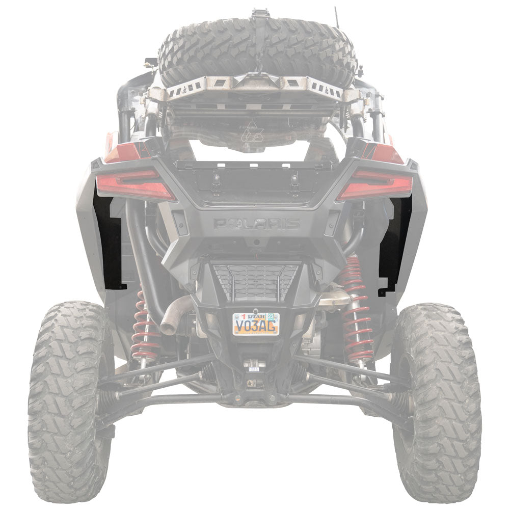 Tusk Rear Fender Block Offs Black