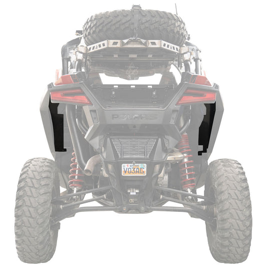 Tusk Rear Fender Block Offs Black