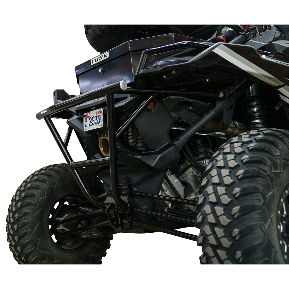 Tusk Impact Rear Bumper Black