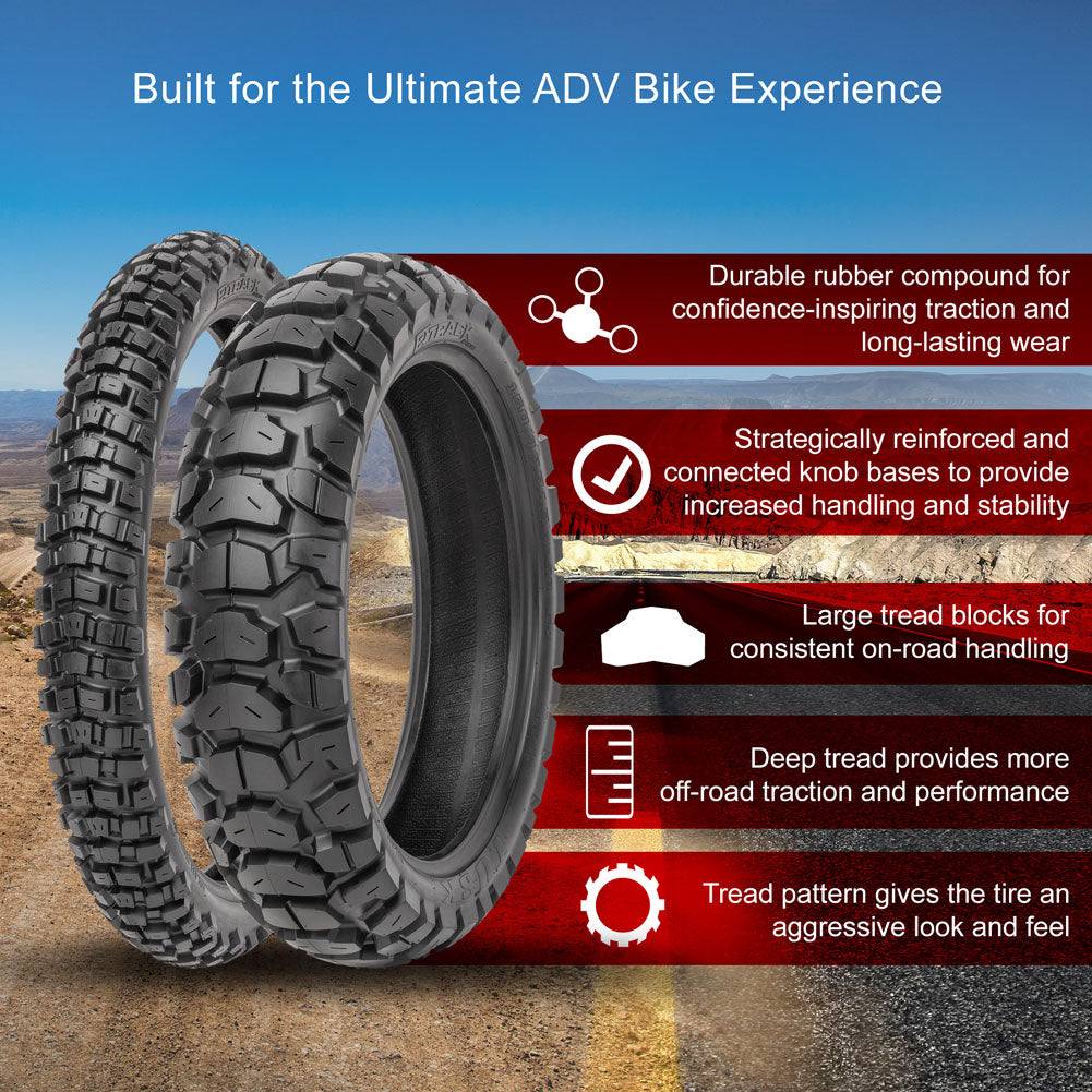 Tusk 2Track Adventure Tire Rear