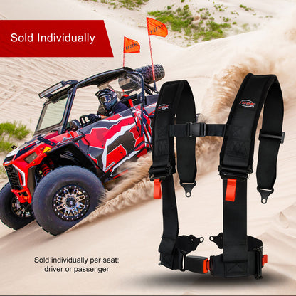 Tusk 4 Point 3 inch H-Style Safety Harness