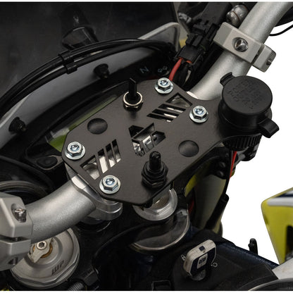 Tusk Accessory Dash Panel Black Powder Coated