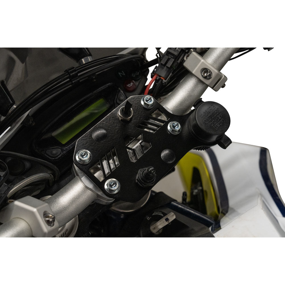 Tusk Accessory Dash Panel Black Powder Coated