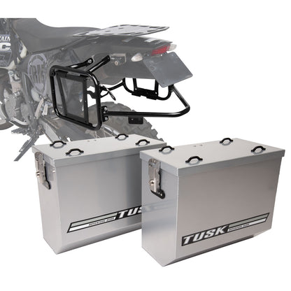 Tusk Aluminum Panniers with Pannier Racks