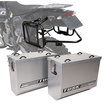 Tusk Aluminum Panniers with Pannier Racks