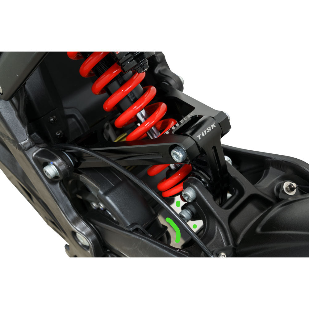 Tusk Billet Aluminum Reinforced Linkage Black
