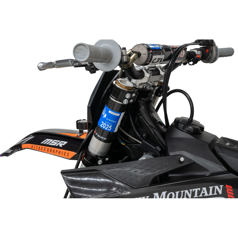 Tusk Carbon Fiber Motorcycle Registration Wrap