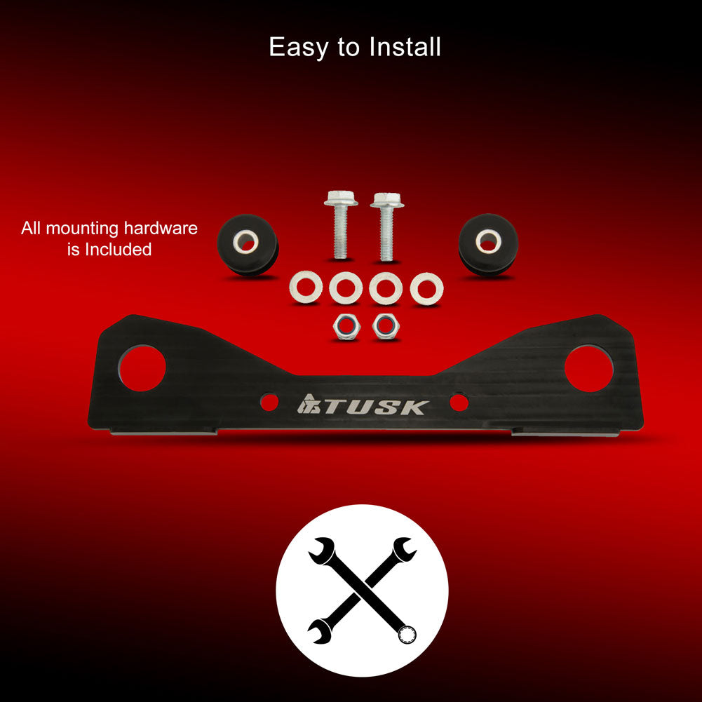 Tusk Fan Shroud Support Bracket Black