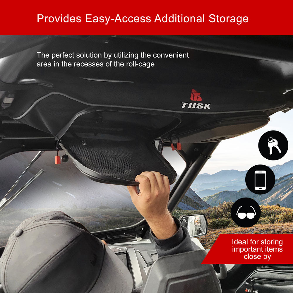 Tusk Overhead Storage Bag Black