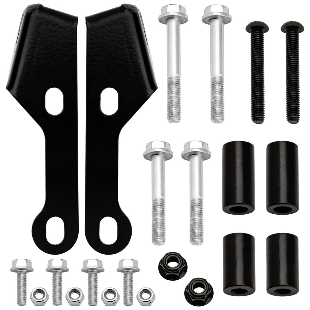 Tusk Pannier Racks with Nelson Rigg Sierra Dry Saddlebags Black