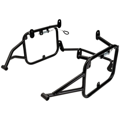 Tusk Pannier Racks with Nelson Rigg Sierra Dry Saddlebags Black