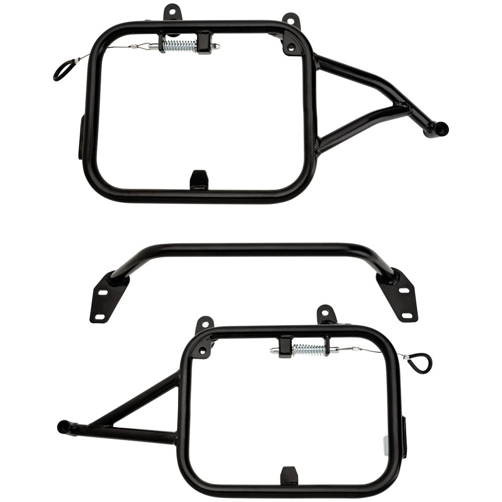 Tusk Pannier Racks with Nelson Rigg Sierra Dry Saddlebags Black