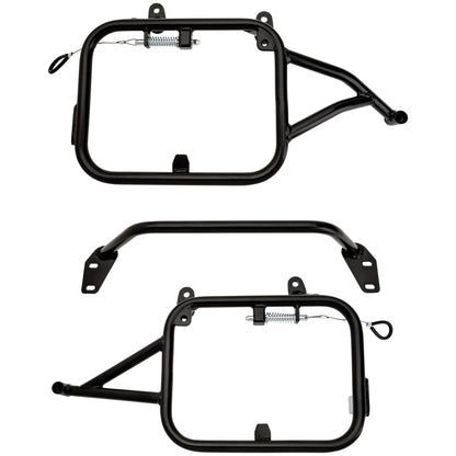 Tusk Pannier Racks with Nelson Rigg Sierra Dry Saddlebags Black