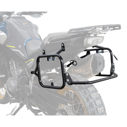 Tusk Pannier Racks with Nelson Rigg Sierra Dry Saddlebags Black