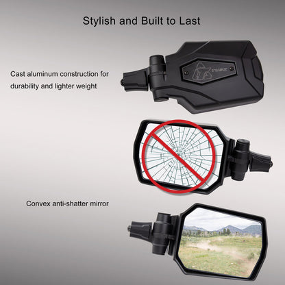 Tusk Pivot Folding Mirror Kit