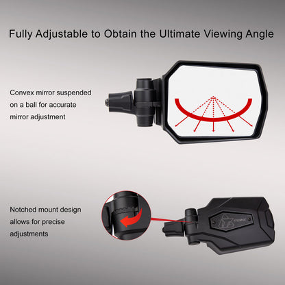 Tusk Pivot Folding Mirror Kit