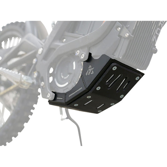 Tusk Quiet Glide E-Motorcycle Skid Plate Black