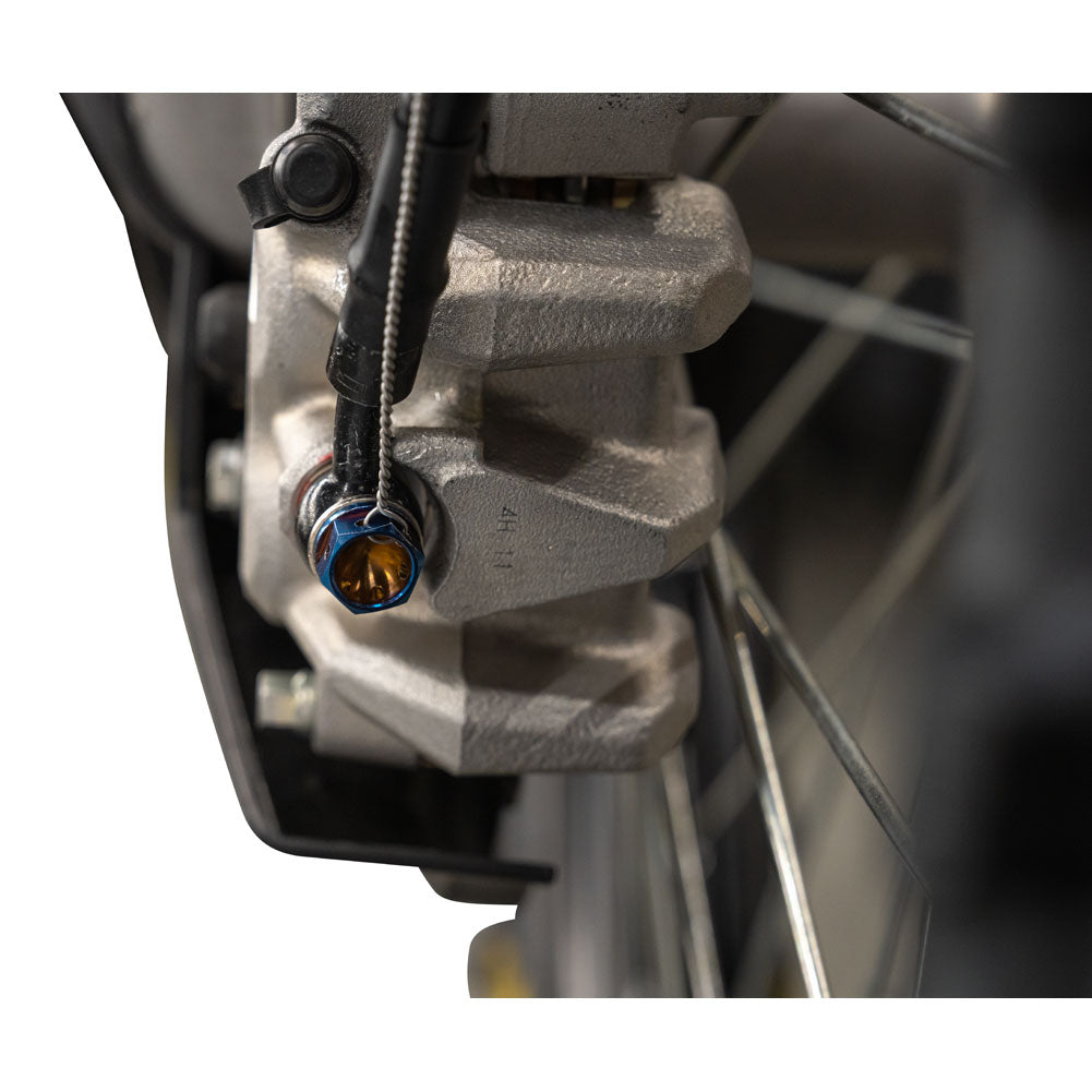 Tusk Titanium Banjo Bolt Kit Burnt Blue M10x1.0