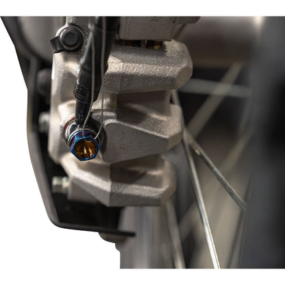 Tusk Titanium Banjo Bolt Kit Burnt Blue M10x1.0