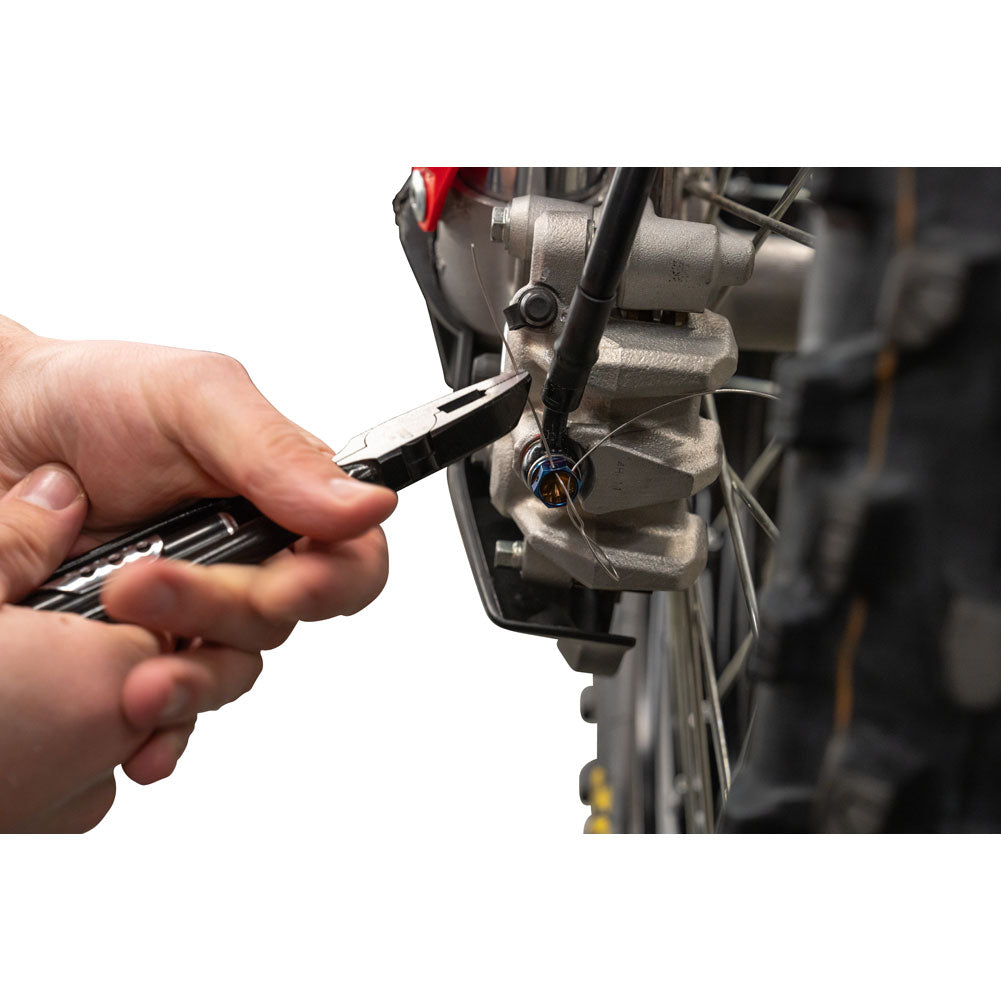 Tusk Titanium Banjo Bolt Kit Burnt Blue M10x1.0