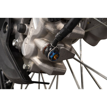 Tusk Titanium Banjo Bolt Kit Burnt Blue M10x1.0